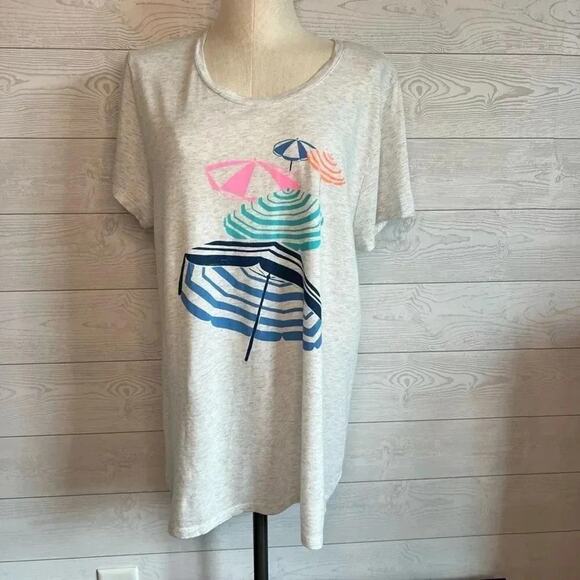 Gap Factory Favorite beach umbrella T-shirt Size XXL - Picture 1 of 7